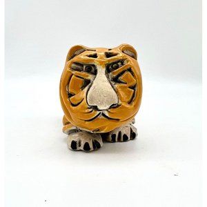Vintage Artesania Rinconada Tiger Figurine Uruguay Retired Big Cat